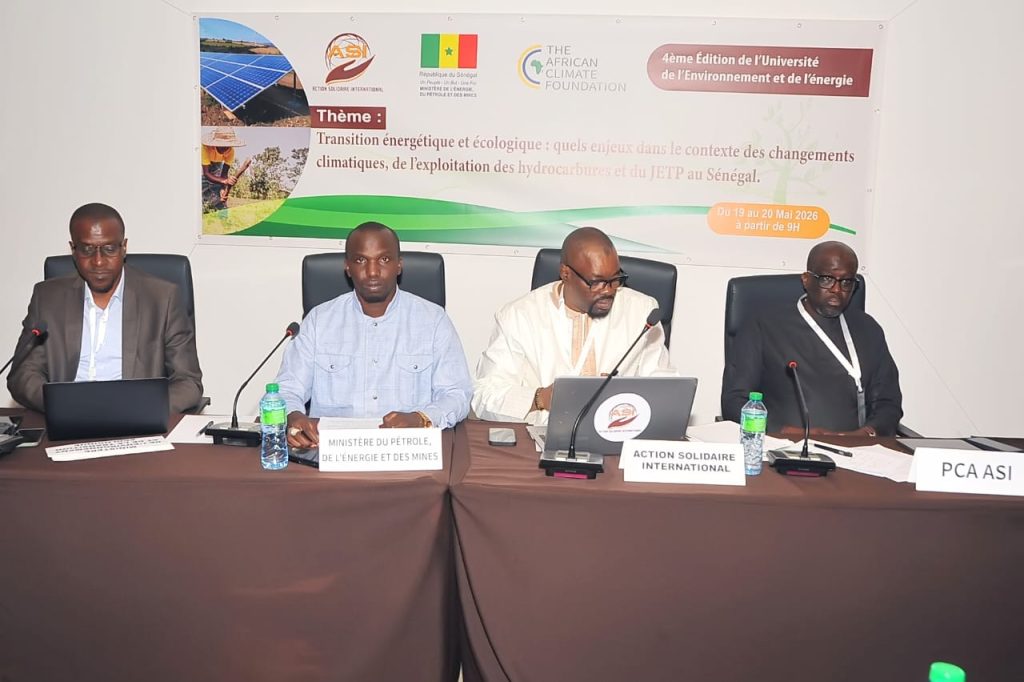 Transition énergétique et écologique au Sénégal