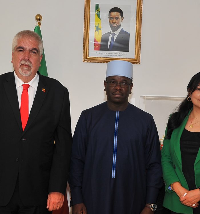 Coopération Sud-Sud Sénégal – Venezuela : le Ministre Birame Soulèye DIOP poursuit ses audiences 