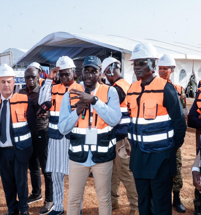 Cérémonie officielle de pose de la première canalisation ou pipeline du segment Nord du Réseau gazier du Sénégal (RGS)