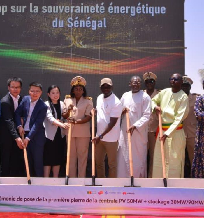 Pose de la première pierre de la Centrale solaire photovoltaïque à Linguère : le Sénégal accélère sa souveraineté énergétique